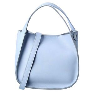 Madewell Light Blue Leather Crossbody Bag